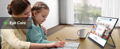 23.8inch Portable Monitor 100HZ 100% SRGB IPS USB-C HDMI Large Work Switch Home Gaming Second Monitor Adjustable Stand Laptops