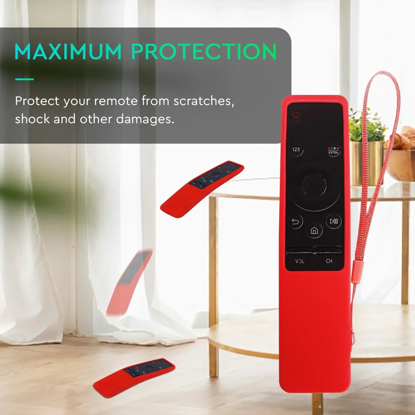 Remote Control Sleeve 1 Piece Luminous Silicone Case For Samsung Smart TV BN59-01312A 01312H BN59 01241A 01242A Remote Control