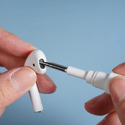 3IN1 Portable Cleaning Pen Headphones Mobile Phone Tablet Dust Dirt Clean Tool For iPhone Xiaomi HUAWEI Samsung Earphone Cleaner