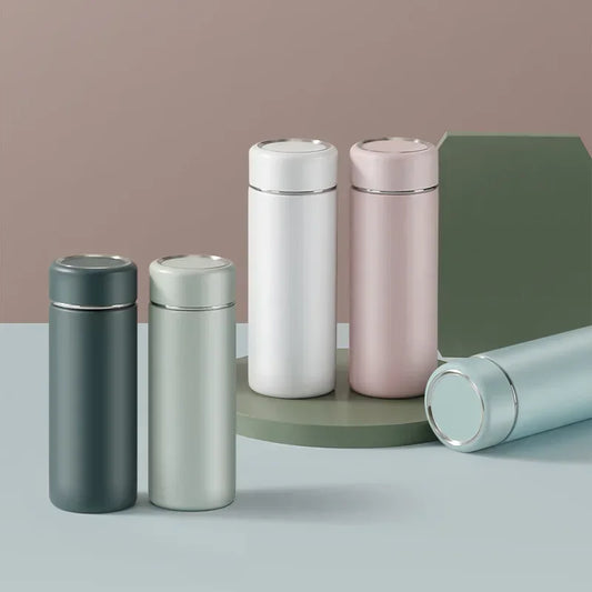 300ML Mini Insulated Cup 316 Stainless Steel Women's Small Portable Water Bottle Water Cup Women's Small Pocket Cup by PDG ibma