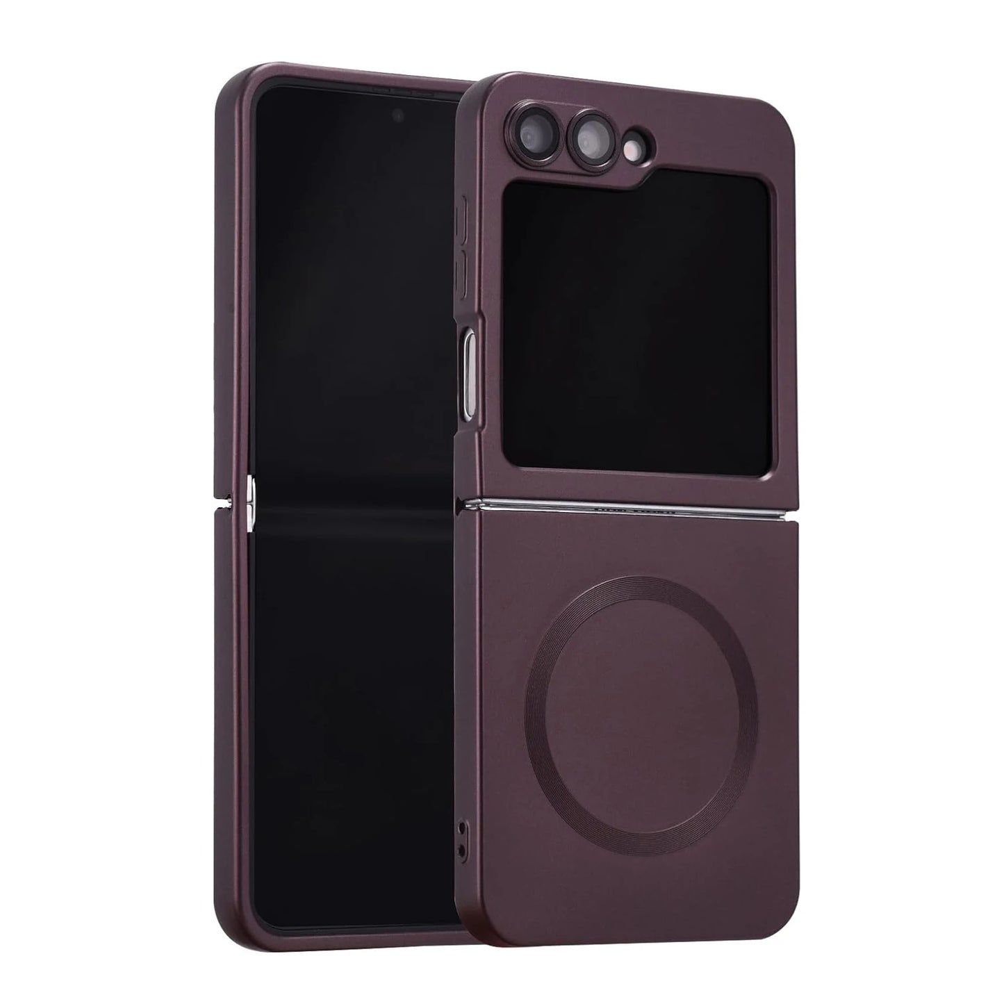 Luxury Gradient Case for Samsung Galaxy Z Flip 8 7 6 5 4 3 Soft Silicone Magnetic Charging Cover for Samsung ZFlip 6 7 8