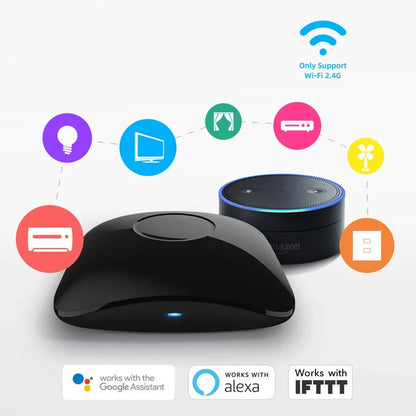 Broadlink RM4 Pro Universele Intelligente Afstandsbediening Smart Home Wifi +IR+ Rf Schakelaar Works met Alexa