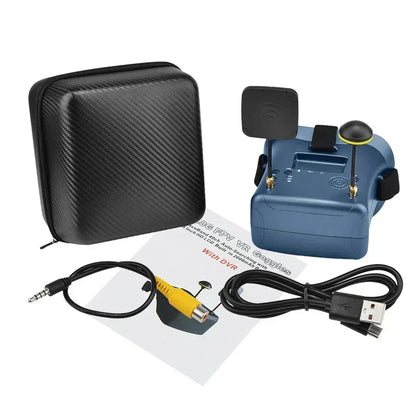 LS-800D FPV Goggles 5.8G 40CH 5inch 4.3inch HD DVR Video Glasses Headset Kit for FPV RC Racing Drone Quadcopter Multi-copter