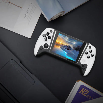 Portable Game Console 3.5inch LCD Screen Built-in 500 Games Nostalgic Game Console 1200mAh Video Game Console for Single Player