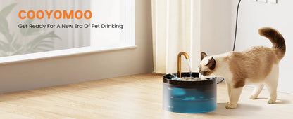 Pet Water Fountain Auto Filter Set Automatic Sensing Cat Drinker 2.1L Recirculate Filtring Drinking for Cat Dog Water Dispenser
