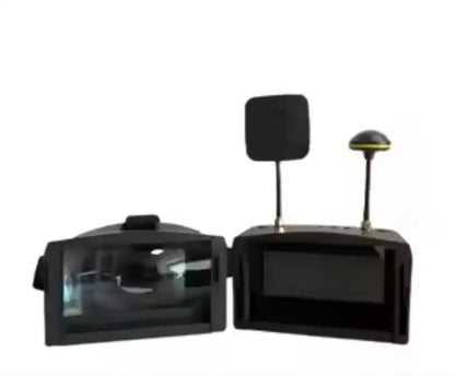 5.8G 40CH 5 Inch 800*480 Video Headset HD DVR Diversity FPV EV800D Goggles With Battery For RC Model RC FPV Drone