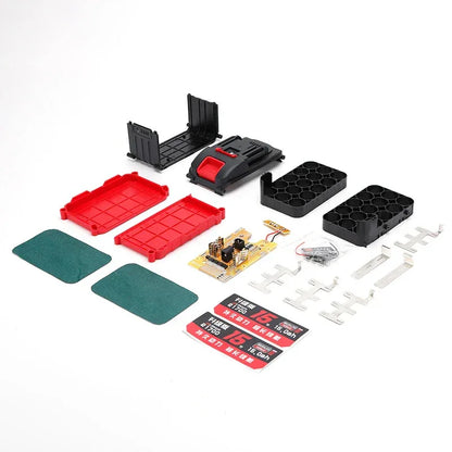 21700 Li Battery Case With Circuit Board For DIY Shell Box With BMS PCB Board Charging Protection Can Install 10/15 Batteries