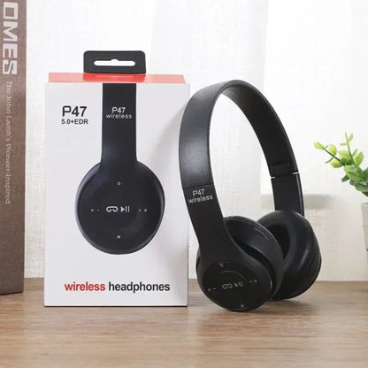 Multifunctional Portable Foldable Headmounted Wireless Bluetooth 5.0 Headset For Bluetooth connection TF Card Wired Connection
