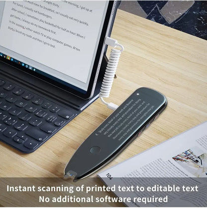 X5Pro Smart Voice Scan Translator Pen Real-Time Multi Language Translation Dictionary Pen Offline/WIFI/Mobile Hotspot Method