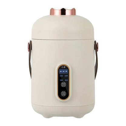 New Mini Rice Cooker Small 600ML Electric Cooker Multifunctional Electric Cooking Pot 12H Reservation Mini Hot Pot For Dormitory