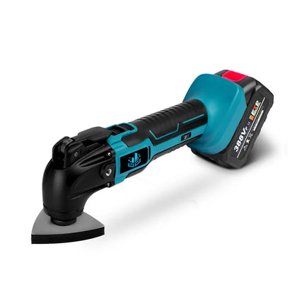 YOFIDRA Cordless Oscillating Multi Tool 6 Gears Electric Cutting Polishing Trimming Machine Power Tool For Makita Battery Pin