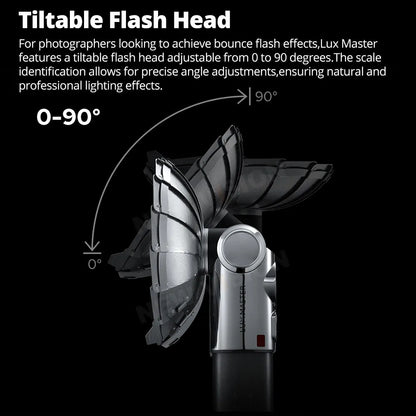Godox Lux Master Retro Camera Flash Portable for Canon Sony Nikon Fuji Olympus Leica Pentax