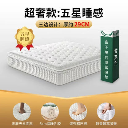 Bedroom Furniture 120x200 150x200 180x200 200x220 Cm Deluxe Roll Packaging Mattress King Size Mattresses Topper Bed Mattresses