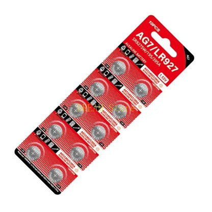 10Pcs AG7 Button Batteries LR57 LR927 395 SR927W SR57 SR927 V399 D399 GP399 SR92 best sale