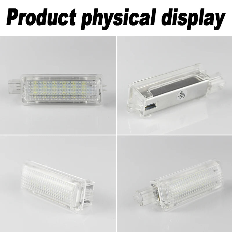 1pc/2pcs Car LED Welcome Projector Courtesy Door Light for Ford Focus Kuga 2013~up Canbus DC12V Bright Interior Led Lights White