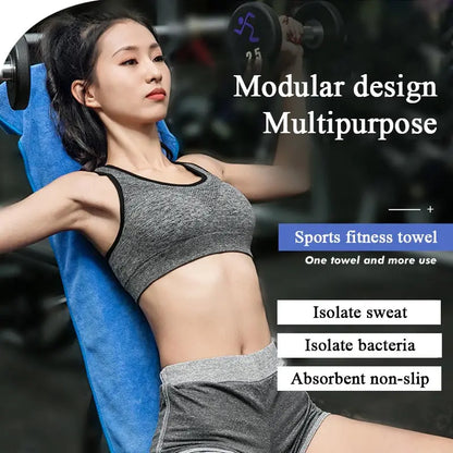 Fitness Towel for Sports Multifunctional Quick-Drying Towel Gym Equipment Sweat Pad Towel Swimming Towel Microfiber Pool Towels