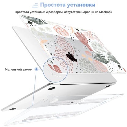 Laptop Case for Macbook Air 13 A2337 2020 M1 Chip Pro 13 A1278 2022 M2 Air 13.6 M2 for Macbook Pro 14 case M4 2023 M3 Pro 16