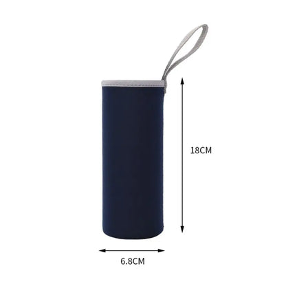 High Quality Portable Water Bottle Cover Anti-fall Neoprene Water Bottle Case Creative Elastic Vacuum Cup Sleeve Outdoor