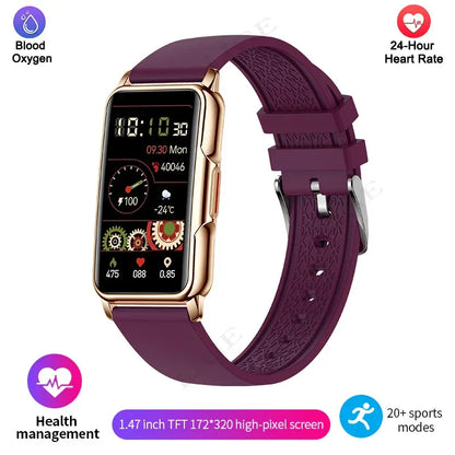 Bluetooth Connected Phone Smart Watch Women Men Music Fitness Sports Bracelet Sleep Monitor Man Waterproof Smartwatch Women+Box