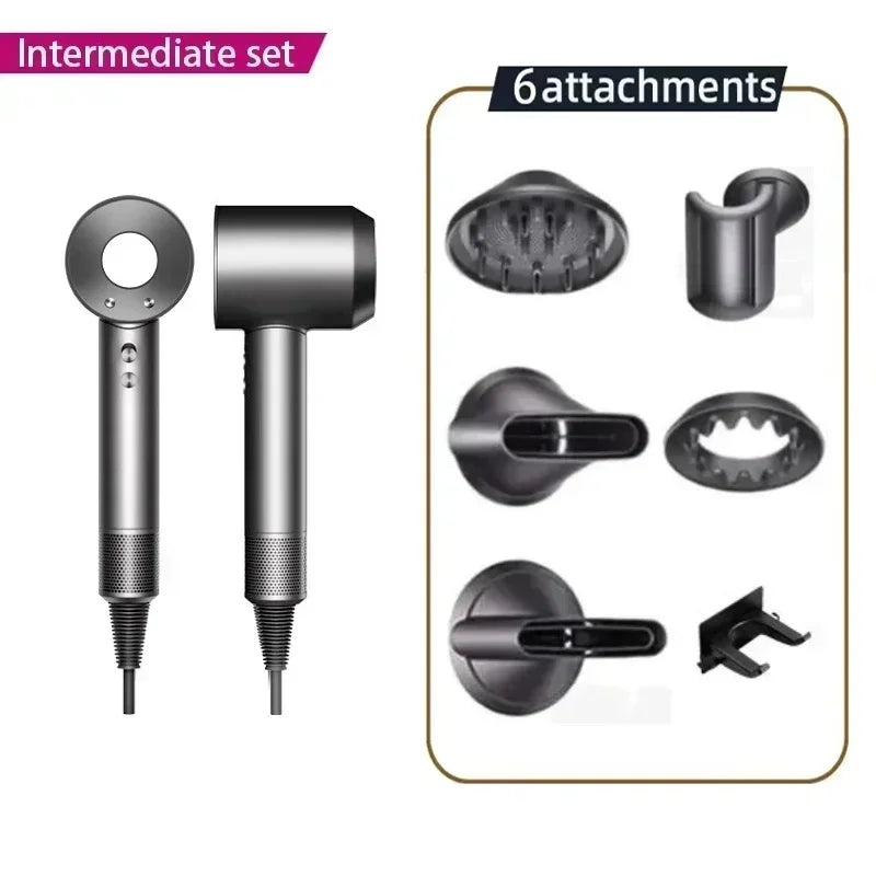 Sèche-cheveux Super Hair Dryer 220V sans balais, soin capillaire personnel, coiffage, outil à ions négatifs, programme de séchage, sèche-cheveux électrique à ions négatifs