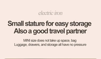 Multi functional handheld iron USB mini hanging iron fast heating travel with handle home clothing fabric ironing machine