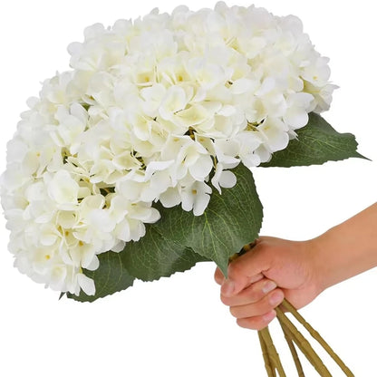 Artificial Flowers 1 Bundle Silk Hydrangea Wedding Decorative Bridal Accessories Clearance Festival Decor Vases Home Diy Bouquet