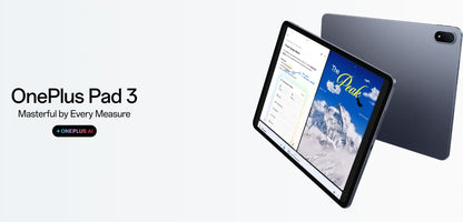 Global Version OnePlus Pad 3 Snapdragon 8 Elite 13.2inches 144Hz Screen 12140mAh Battery 13MP Rear Camera 8 Speakers 80W Charge