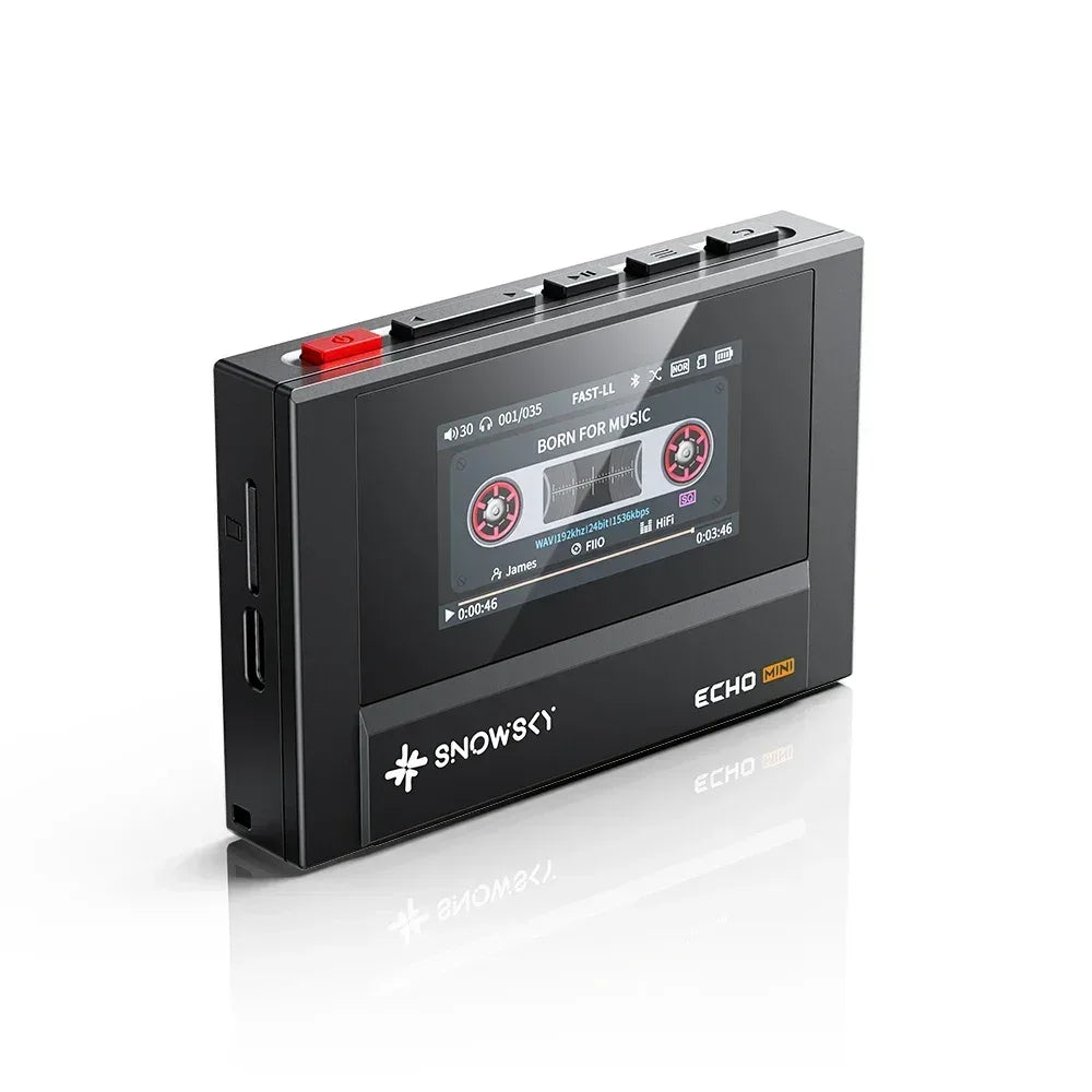 NEW Fiio Snowsky Echo Min Mp3 Walkman Pure Music Wireless Bluetooth Mp3 Lightweight Multi Format Playback Music noise reduction