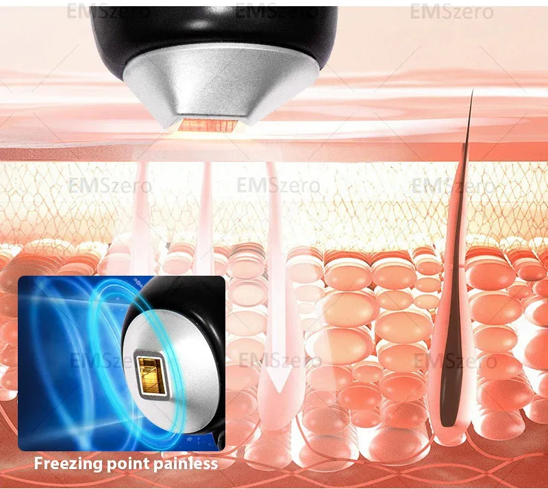 3500W Freezing Point Private Parts Body Face 808nm Diode Laser Hair Removal Machine Multifunction Permanent Painless Epilator