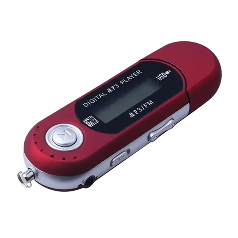 ABVO-Portable USB MP3 Player Music Player Digital LCD Screen Bluetooth FM Radio Multifunction MP3 Music Player
