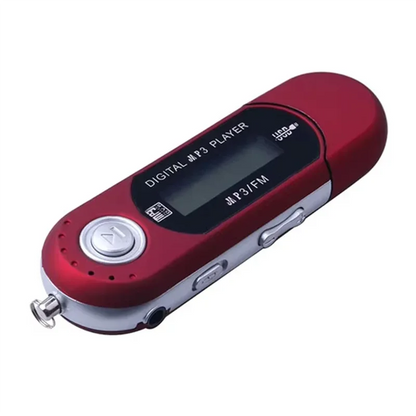 ABVO-Portable USB MP3 Player Music Player Digital LCD Screen Bluetooth FM Radio Multifunction MP3 Music Player