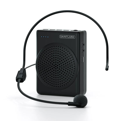 Bluetooth Voice Amplifier SAINTLARK S22 Portable For Teaching Lecture Tour Guide Promotion U-Disk Megaphone Microphone Speaker