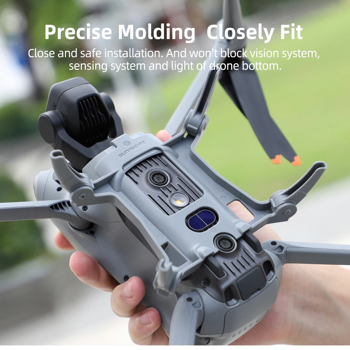 Foldable Extended 36mm Landing Gear Leg For DJI Air 3S Drone Accessories Splitting Tripod Training Kit for DJI Air 3