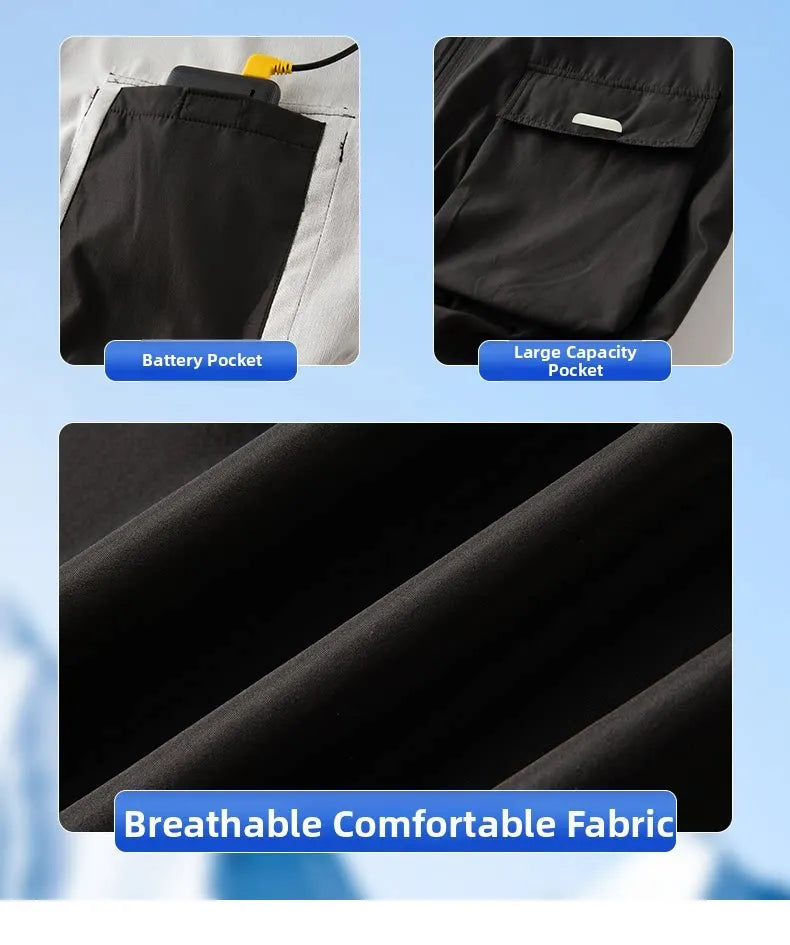 2026 New Cooling Vest Air Conditioner Clothes 3 Gears Wearable Cooling Fan Vest Breathable Sleeveless Workwear For Summer Outdoo