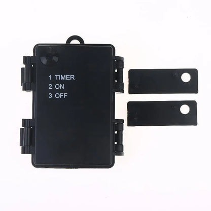 1 Set 3 Sections AA Battery Holder 3V No.5 Waterproof And Dustproof Battery Cartridge With Timing Function