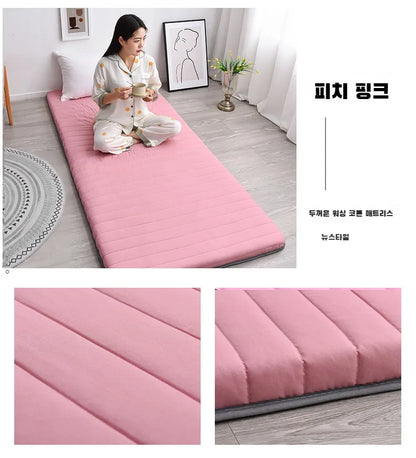 Foam Mattress Folding Elastic Cushion Student Mattress Special Soft Mattress Bunk Folding Sponge Mattress Sleeping Pad