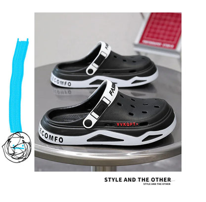 New Breathable sandals For Women Men Summer EVA Garden Clogs Shoes Outdoor Holes Beach Slippers Comfortable House Slides