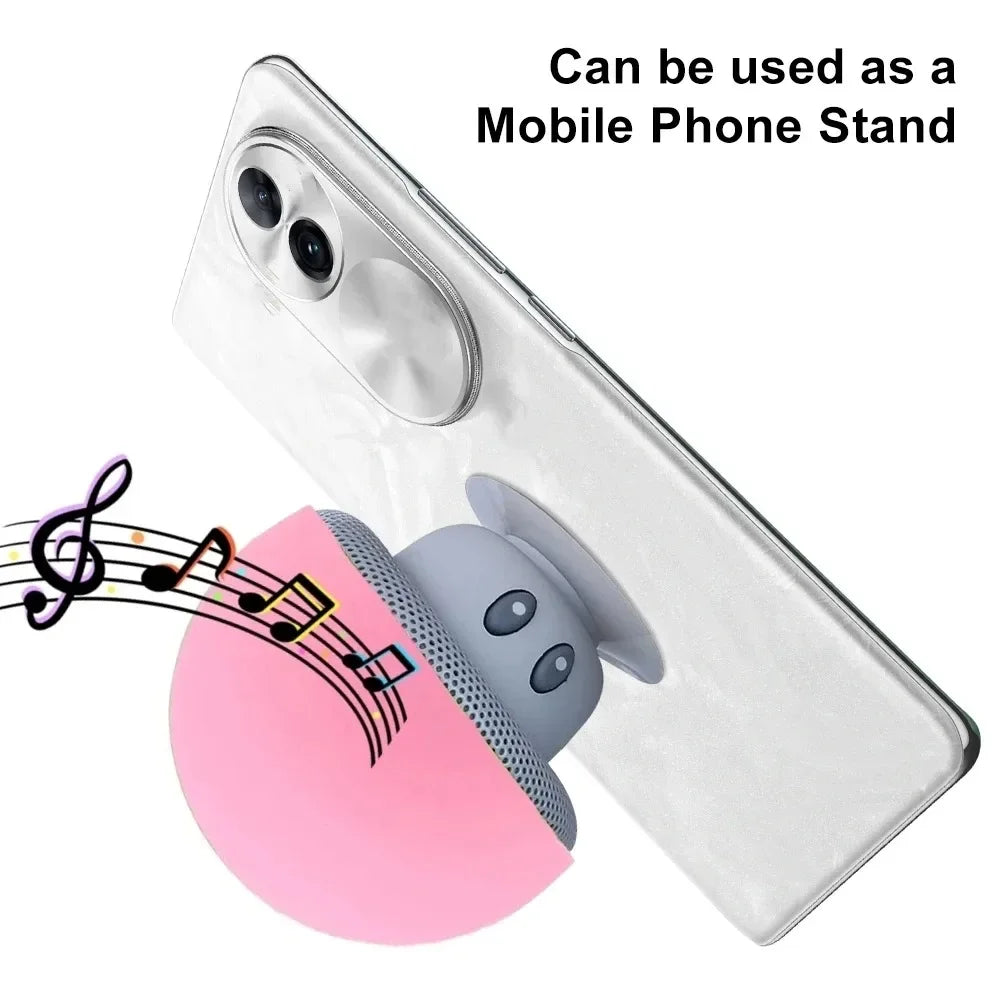 High Quality Wireless Bluetooth Speaker 30ft Wireless Range Subwoofer With Suction CupSuitable for Cycling Picnic Outdoor