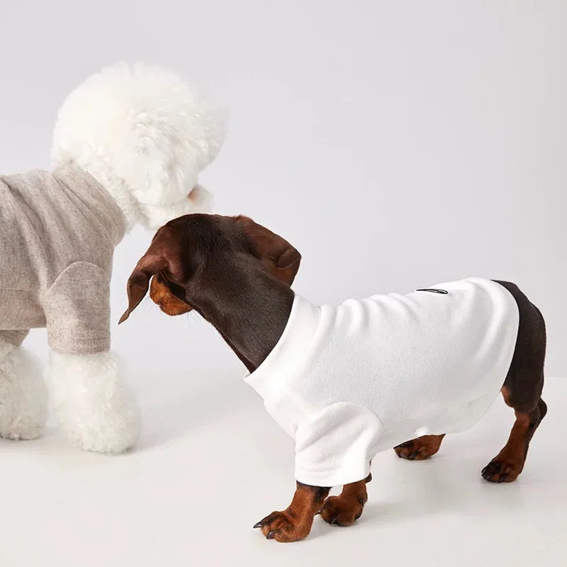Wiener Sweater Dogs Soft Undershirt for Dachshund Small Dog Winter Warm Handsome Pet Cat Dog Warm Render Unlined Upper Garment