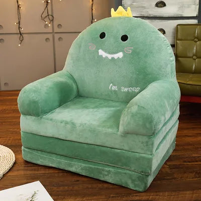 Sofas Children Sofa Cute Cartoon Lazy Folding Small Sofa Bed Girl Princess Baby Toddler Dual-purpose Child Seat All sofas