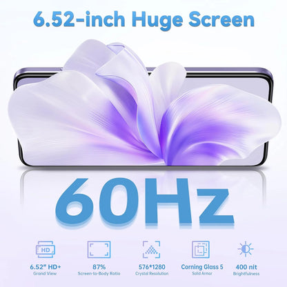 4G OUKITEL C57S Android Smartphone 14 - 8Go (2 + 6) RAM /64Go ROM - 6.52 " - 13MP-4300mAh-Phone cheap-Dual SIM