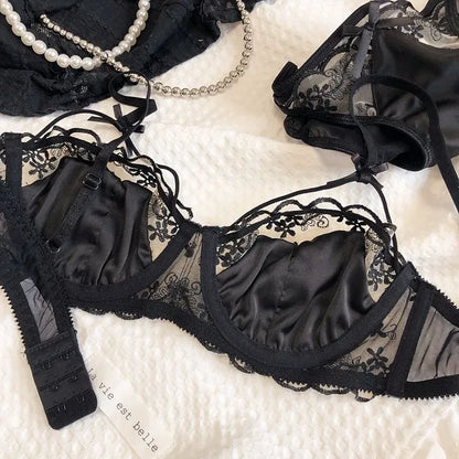 Women Sexy Bodies Lingerie Set Lace Sexy Uniforms Romantic See Through Valentine's Day Bed Vacation Summer Spring Home Outfits