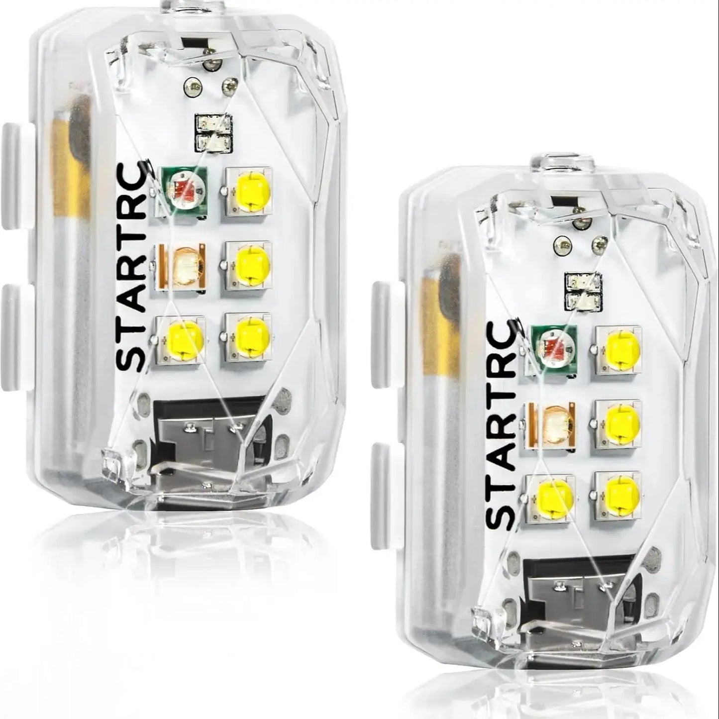 STARTRC Drone Strobe Light Anti Collision Light Rechargable Flash Led Lamplight for DJI Neo and All RC Drones Accessory 2pc