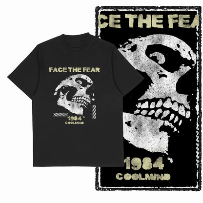 Coolmind U4 Streetwear Cool Print Exclusive Graphic T shirt fo men 100% Cotton Big Size vintage BLACK men's novelty tee shirt