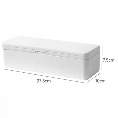 Simplicity PP Battery Organizer Fall Prevention Wear-resistant Battery Storage Box Large Capacity Bilayer Data Cable Case