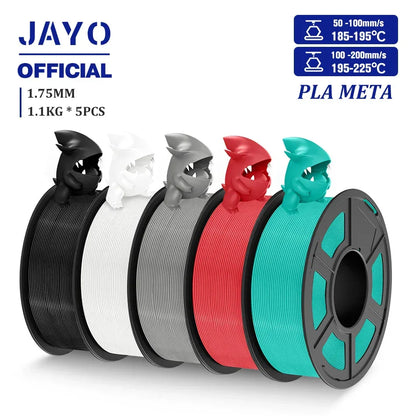 JAYO PLA/PLA META/PETG/SILK/PLA+/Wood/ ABS/Marble 3D Printer Filament 1.75mm 5KG 3D Printing Materials for 3D Printer&3D Pen