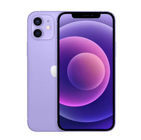 iPhone 12 Face ID 6.1" 4G RAM 64GB/128GB/256GB ROM Unlocked Smartphone OLED Screen A14 Bionic Chip Dual 12MP Cameras 12 Apple