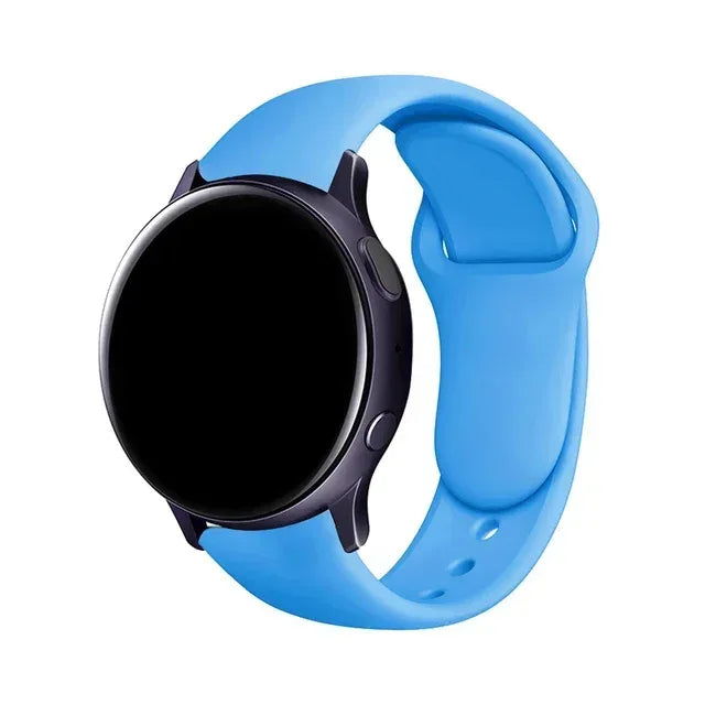 18mm 20mm 22mm Women Silicone Smart Watch Strap Wristband For Garmin Venu 3S 2S Forerunner 165 265S 255 Bracelet Watchband