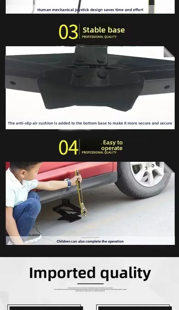 1T 3T Car Hydraulic Jack Special Tool for Tire Change Portable Manual Hydraulic Lifting Tool
