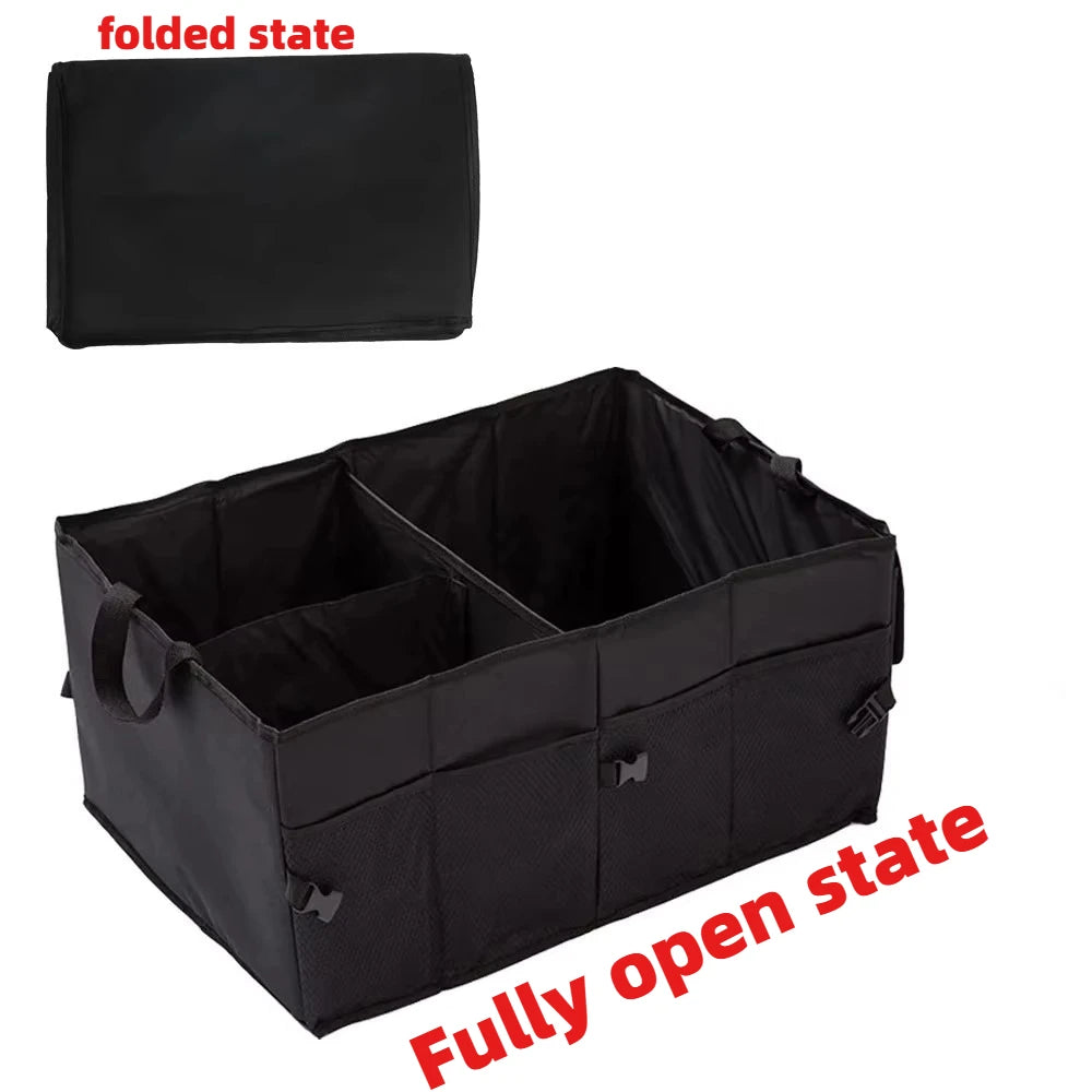 Big Capacity Car Storage Box Car Trunk Organizer Eco-Friendly Super Durable Collapsible Cargo Storage Tool Auto Trucks Trunk Box